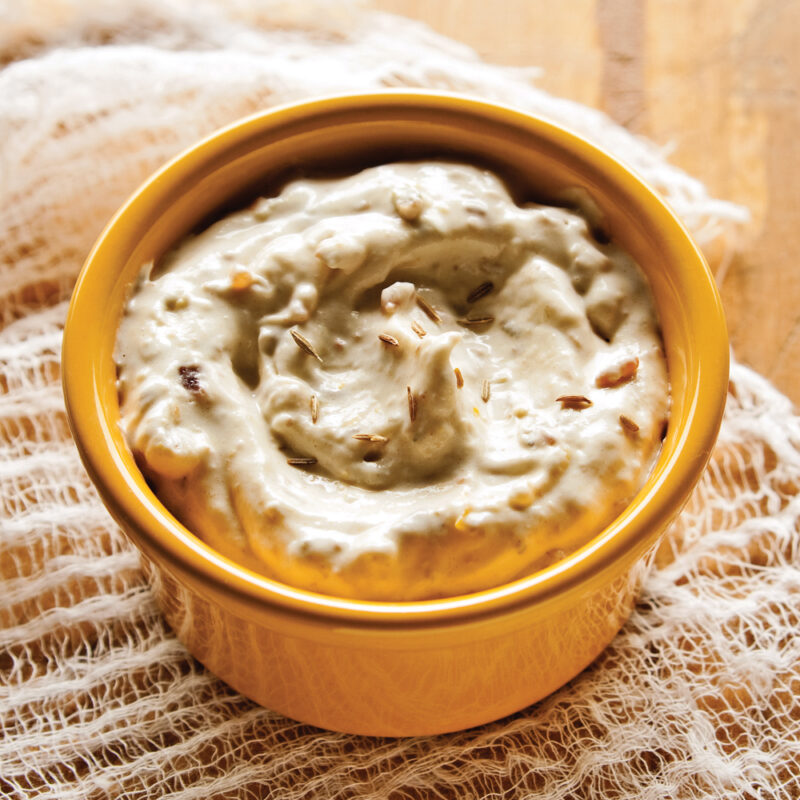 Samtige Dattel-Fondue-Sauce